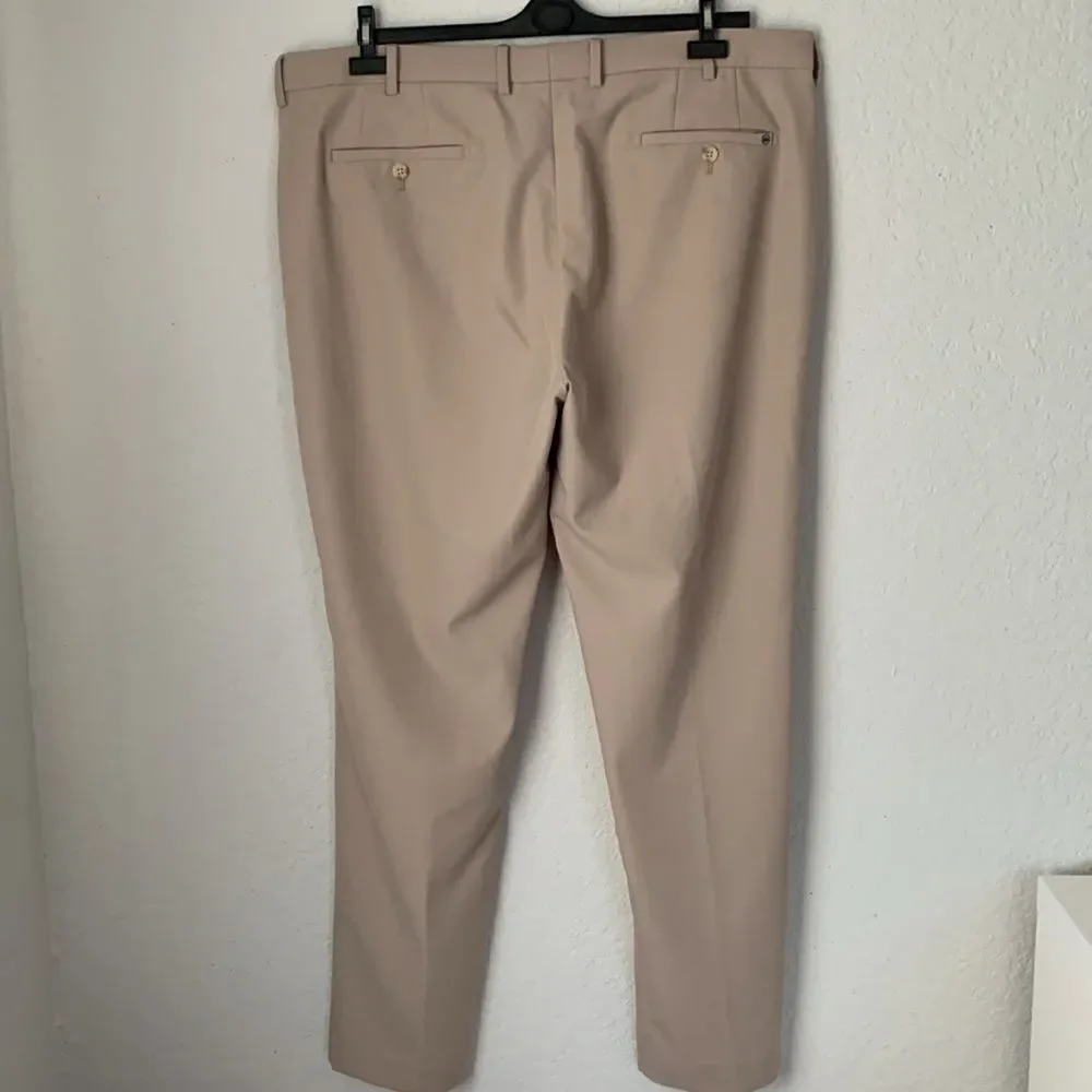 Peter Millar Beige 100% Polyester Men’s Pants Size 40/32